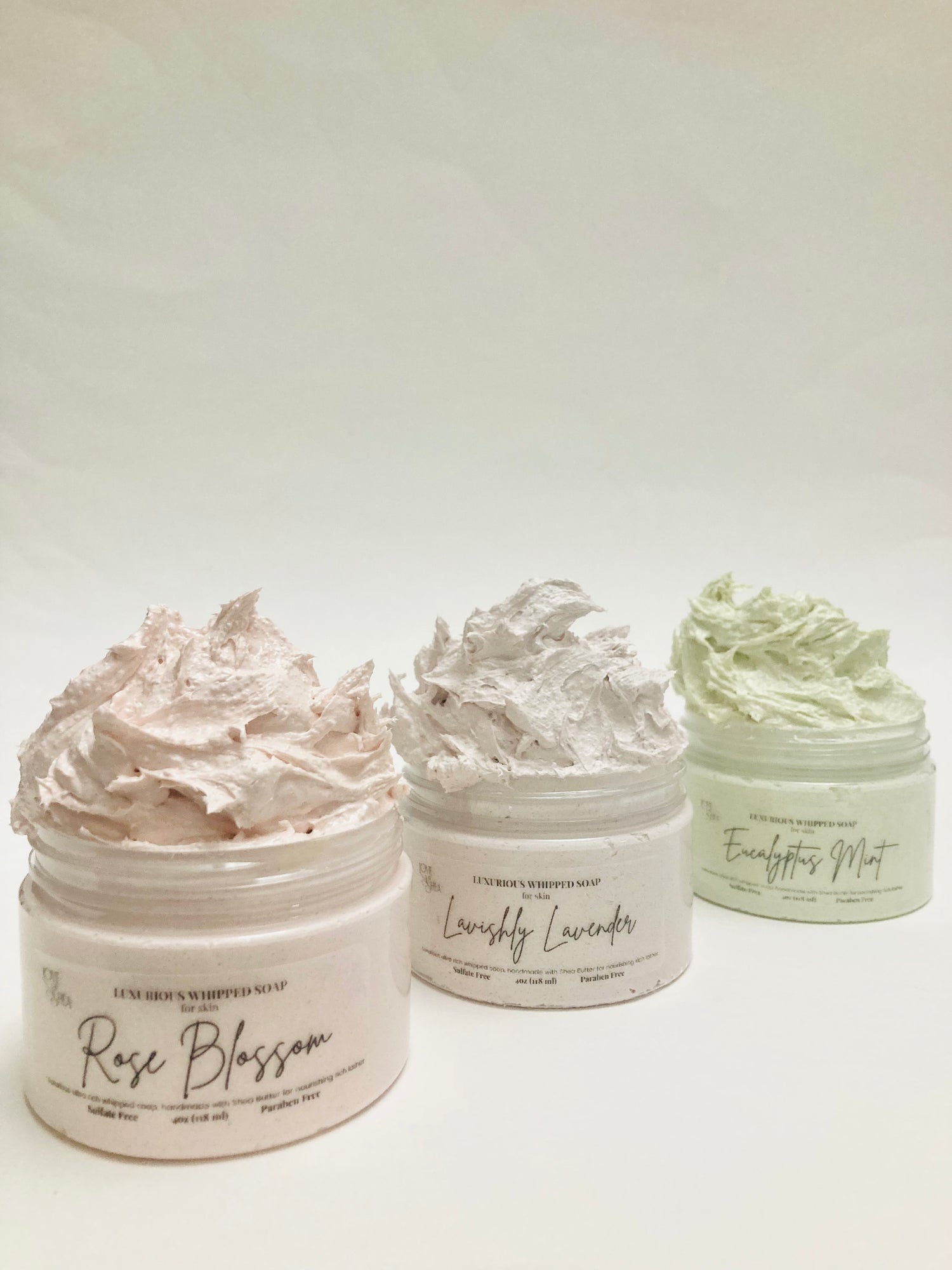 Moisturizing whipped soap by Love & Shea